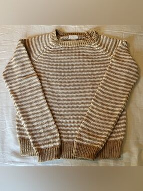 Caslon striped cotton sweater